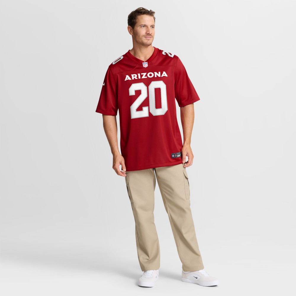 Arizona Cardinals Merch - Men's Zonovan Knight Cardinal Team Game Jersey - Best Presents For Football Fans 1 - Unicasport Arizona Cardinals Merch - Men's Zonovan Knight Cardinal Team Game Jersey - Best Presents For Football Fans