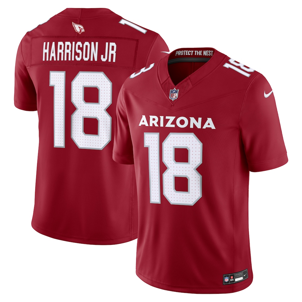 Arizona Cardinals Merch - Men's Marvin Harrison Jr. Cardinal Team Vapor F.U.S.E. Stitched Limited Jersey 1 - Unicasport Arizona Cardinals Merch - Men's Marvin Harrison Jr. Cardinal Team Vapor F.U.S.E. Stitched Limited Jersey
