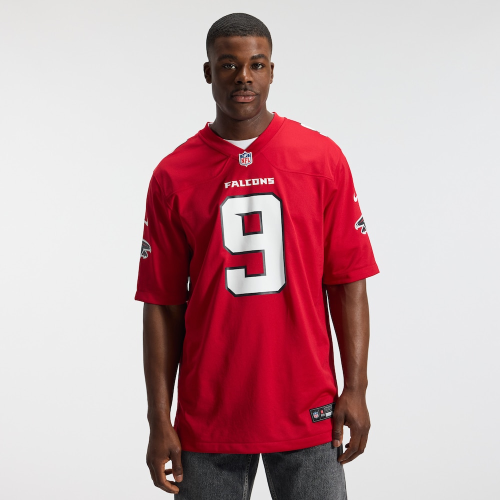 Atlanta Falcons Merch - Men's Michael Penix Jr. Game Jersey, Red 1 - Unicasport Atlanta Falcons Merch - Men's Michael Penix Jr. Game Jersey, Red