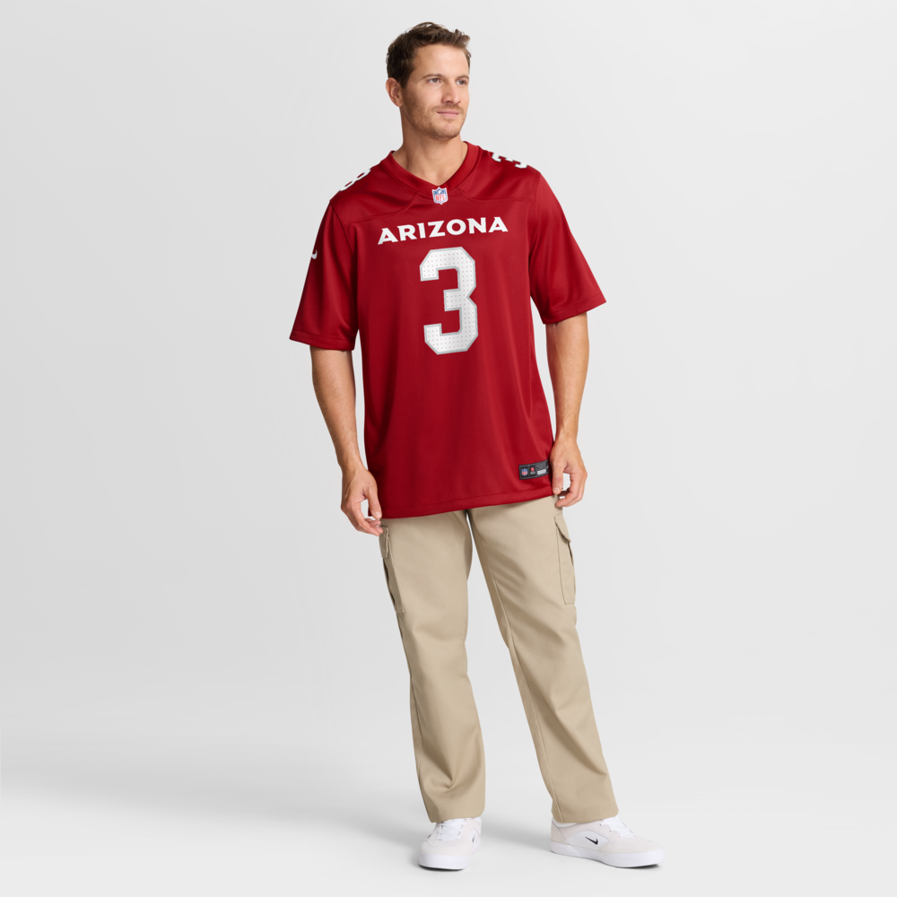 Arizona Cardinals Merch - Men's Budda Baker Cardinal Jersey 1 - Unicasport Arizona Cardinals Merch - Men's Budda Baker Cardinal Jersey