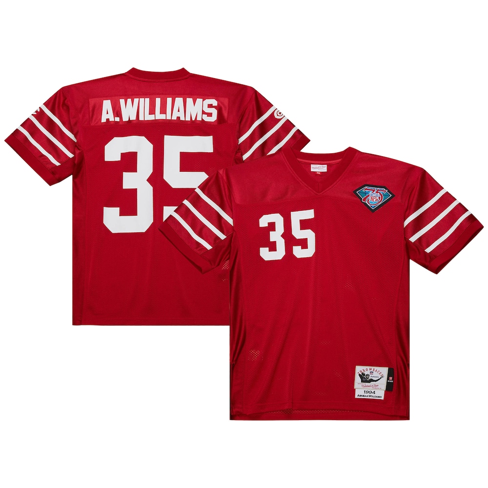 Arizona Cardinals Merch - Men's 1994 Aeneas Williams Cardinal Authentic Throwback Retired Player Jersey - American Football Presents 1 - Unicasport Arizona Cardinals Merch - Men's 1994 Aeneas Williams Cardinal Authentic Throwback Retired Player Jersey - American Football Presents