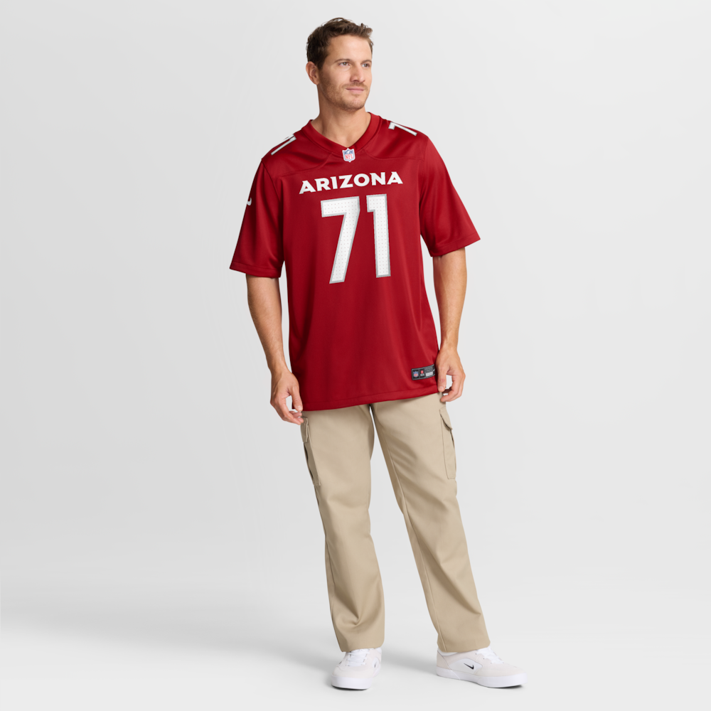 Arizona Cardinals Merch - Men's Jon Gaines II Cardinal Team Game Jersey 1 - Unicasport Arizona Cardinals Merch - Men's Jon Gaines II Cardinal Team Game Jersey