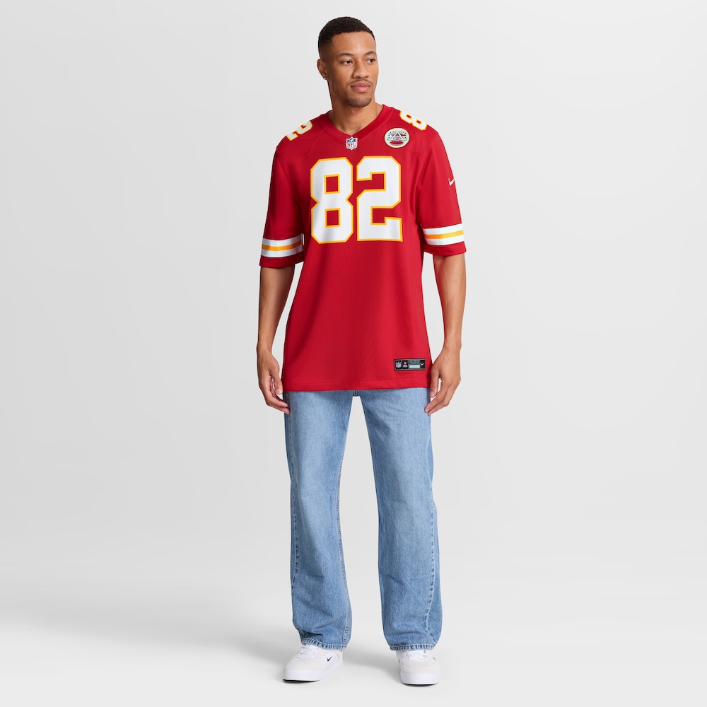Kansas City Chiefs Merch - Men's Dante Hall Retired Player Game Jersey, Red 1 - Unicasport Kansas City Chiefs Merch - Men's Dante Hall Retired Player Game Jersey, Red