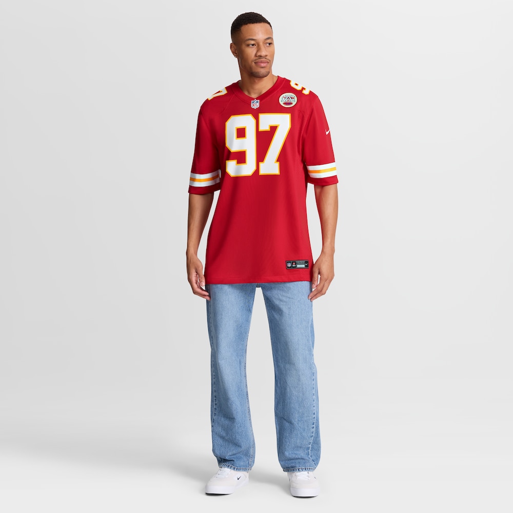 Kansas City Chiefs Merch - Men's Ashton Gillotte Team Game Jersey, Red - Best Birthday Gift For Football Lovers 1 - Unicasport Kansas City Chiefs Merch - Men's Ashton Gillotte Team Game Jersey, Red - Best Birthday Gift For Football Lovers