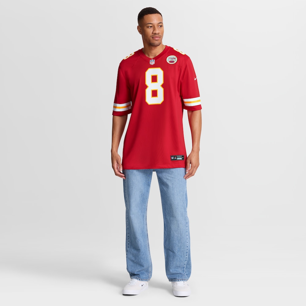 Kansas City Chiefs Merch - Men's Kristian Fulton Team Game Jersey, Red 1 - Unicasport Kansas City Chiefs Merch - Men's Kristian Fulton Team Game Jersey, Red