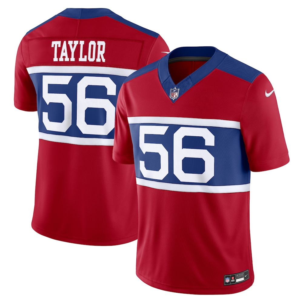 New York Giants Merch - Men's Lawrence Taylor Century Alternate Vapor F.U.S.E. Retired Player Limited Jersey, Red 1 - Unicasport New York Giants Merch - Men's Lawrence Taylor Century Alternate Vapor F.U.S.E. Retired Player Limited Jersey, Red