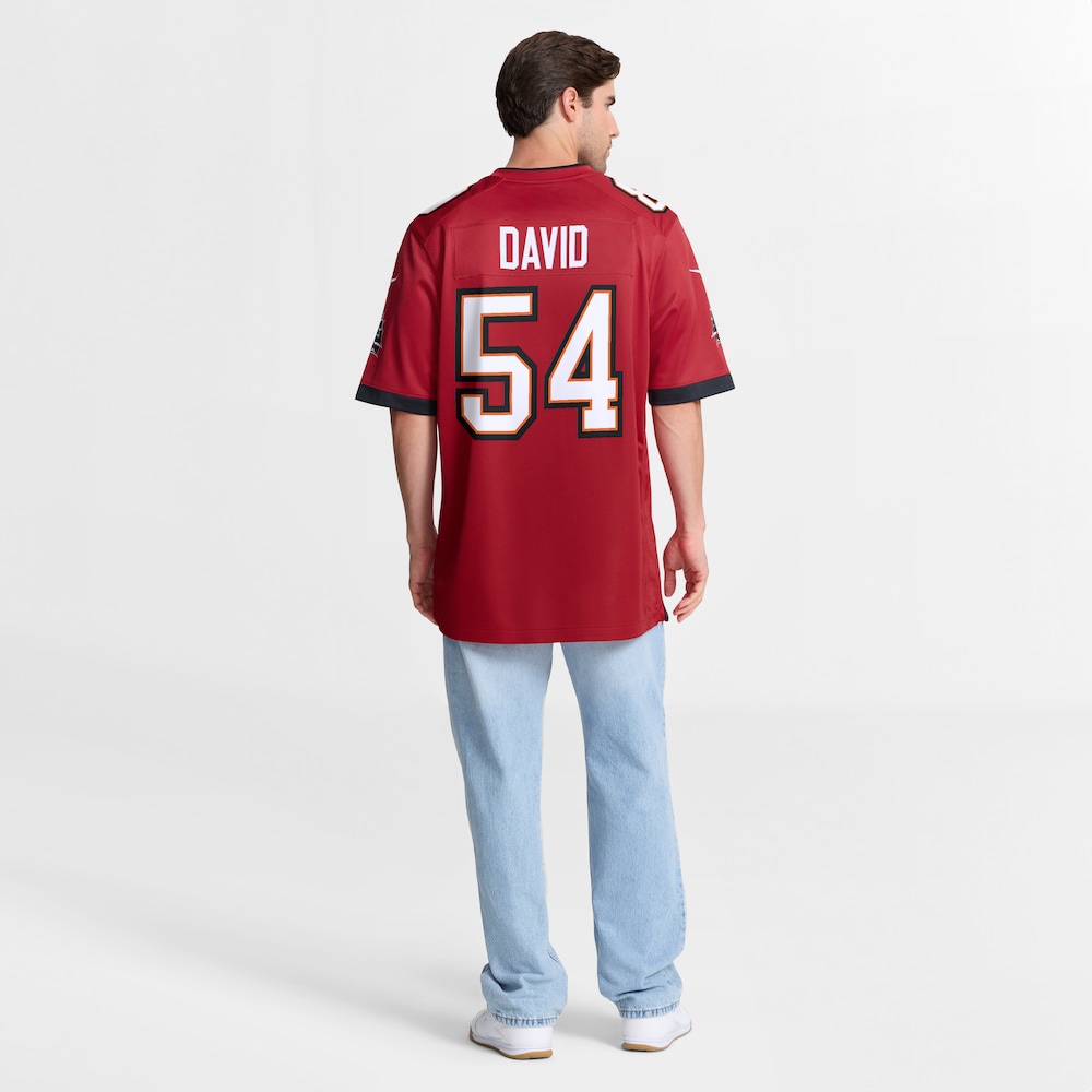 Tampa Bay Buccaneers Merch - Men's Lavonte David Game Jersey, Red 1 - Unicasport Tampa Bay Buccaneers Merch - Men's Lavonte David Game Jersey, Red
