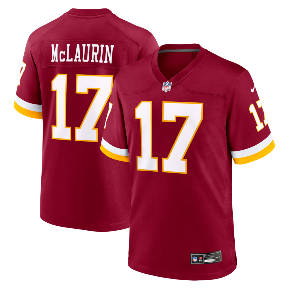 Washington Commanders Merch - Men's Terry McLaurin Game Jersey, Burgundy 1 - Unicasport Washington Commanders Merch - Men's Terry McLaurin Game Jersey, Burgundy