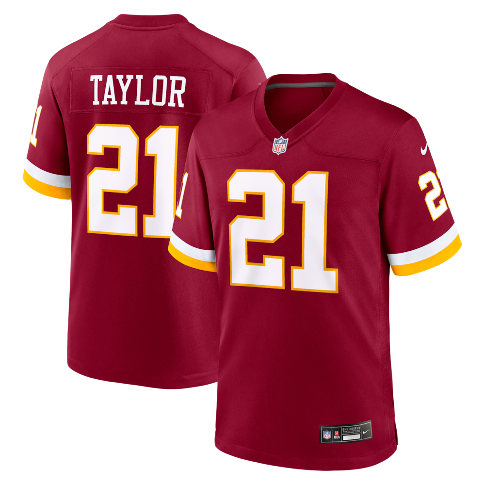 Washington Commanders Merch - Men's Sean Taylor Retired Player Game Jersey, Burgundy 1 - Unicasport Washington Commanders Merch - Men's Sean Taylor Retired Player Game Jersey, Burgundy