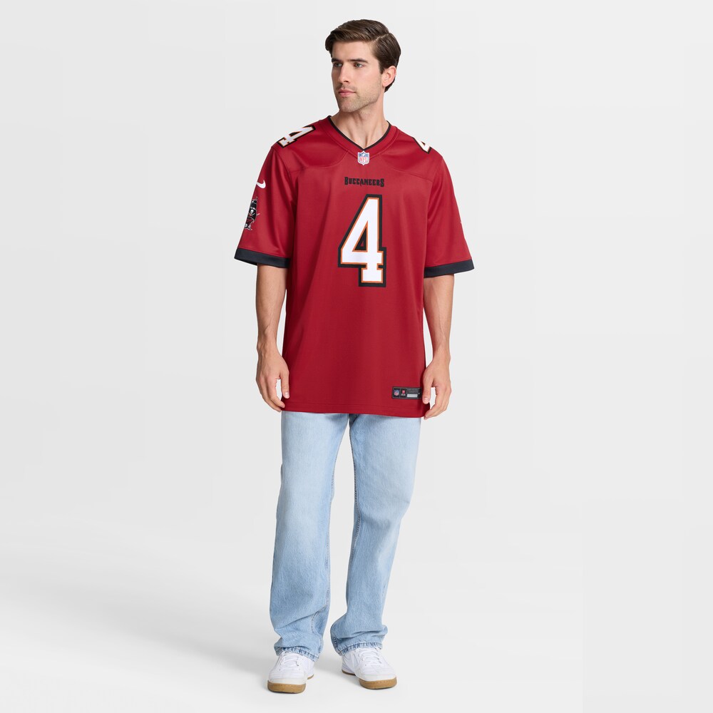Tampa Bay Buccaneers Merch - Men's Chase McLaughlin Jersey, Red - Best Birthday Gift For Football Lovers 1 - Unicasport Tampa Bay Buccaneers Merch - Men's Chase McLaughlin Jersey, Red - Best Birthday Gift For Football Lovers