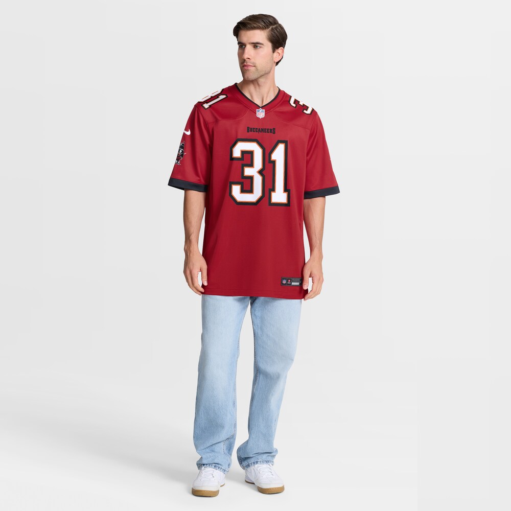 Tampa Bay Buccaneers Merch - Men's Antoine Winfield Jr. Game Jersey, Red 1 - Unicasport Tampa Bay Buccaneers Merch - Men's Antoine Winfield Jr. Game Jersey, Red