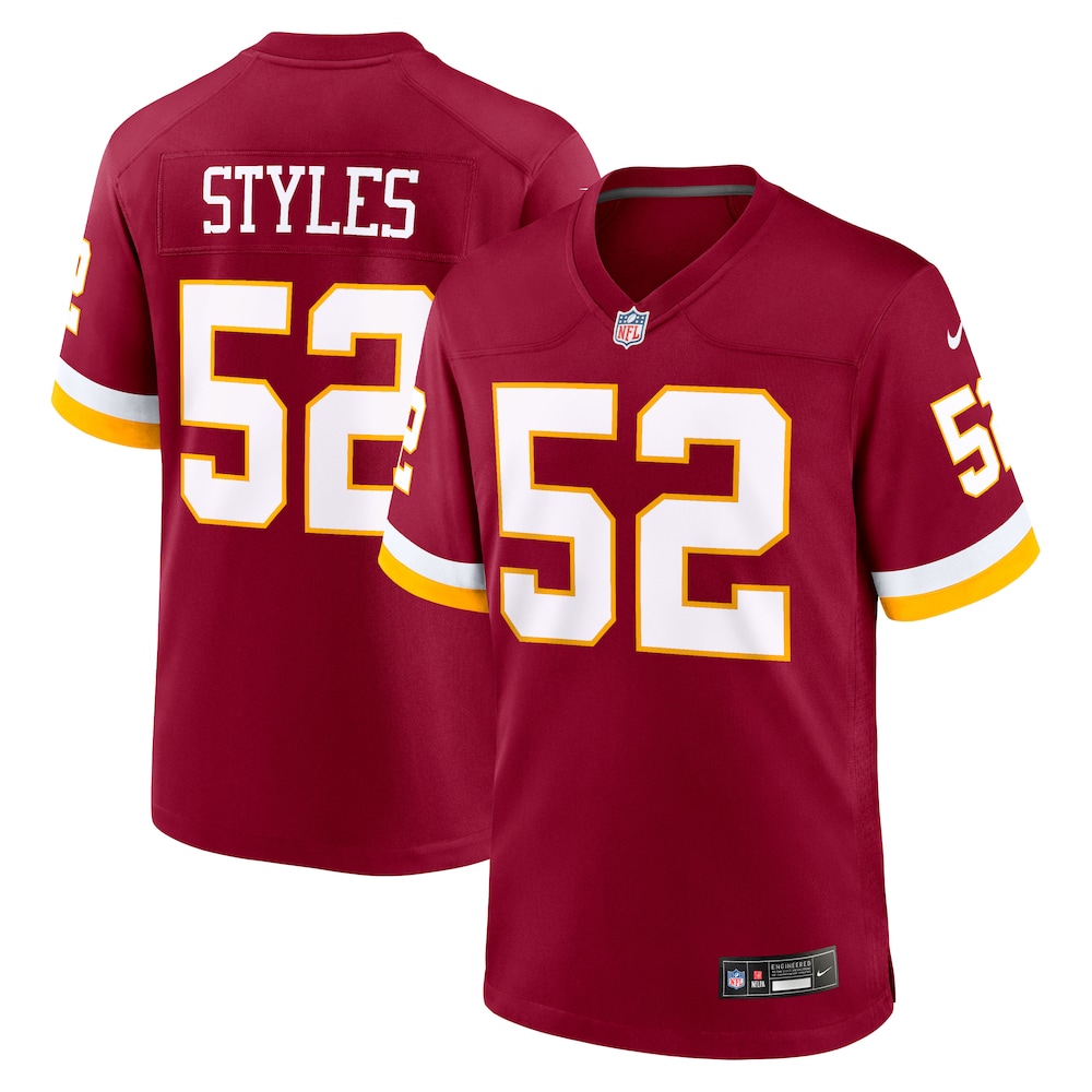Washington Commanders Merch - Men's Sonny Styles 2026 NFL Draft First Round Pick No. 7 Team Game Jersey, Burgundy 1 - Unicasport Washington Commanders Merch - Men's Sonny Styles 2026 NFL Draft First Round Pick No. 7 Team Game Jersey, Burgundy