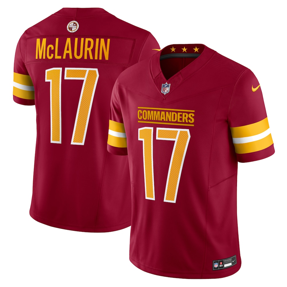 Washington Commanders Merch - Men's Terry McLaurin Vapor F.U.S.E. Limited Jersey, Burgundy 1 - Unicasport Washington Commanders Merch - Men's Terry McLaurin Vapor F.U.S.E. Limited Jersey, Burgundy