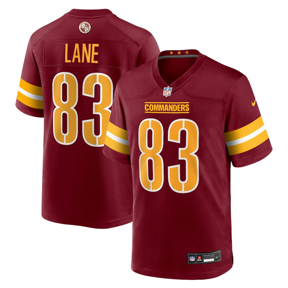Washington Commanders Merch - Men's Jaylin Lane Team Game Jersey, Burgundy 1 - Unicasport Washington Commanders Merch - Men's Jaylin Lane Team Game Jersey, Burgundy