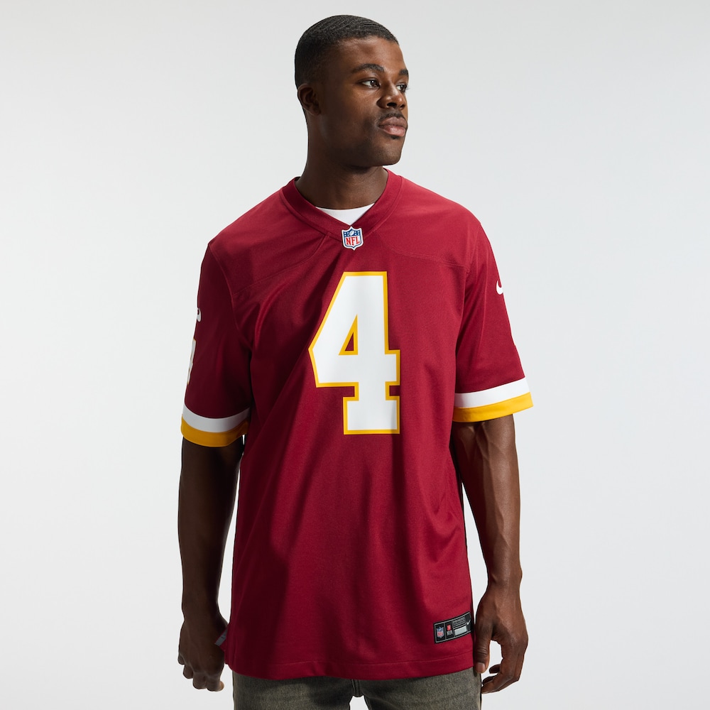 Washington Commanders Merch - Men's Frankie Luvu Game Jersey, Burgundy - Best Birthday Gift For Football Lovers 1 - Unicasport Washington Commanders Merch - Men's Frankie Luvu Game Jersey, Burgundy - Best Birthday Gift For Football Lovers