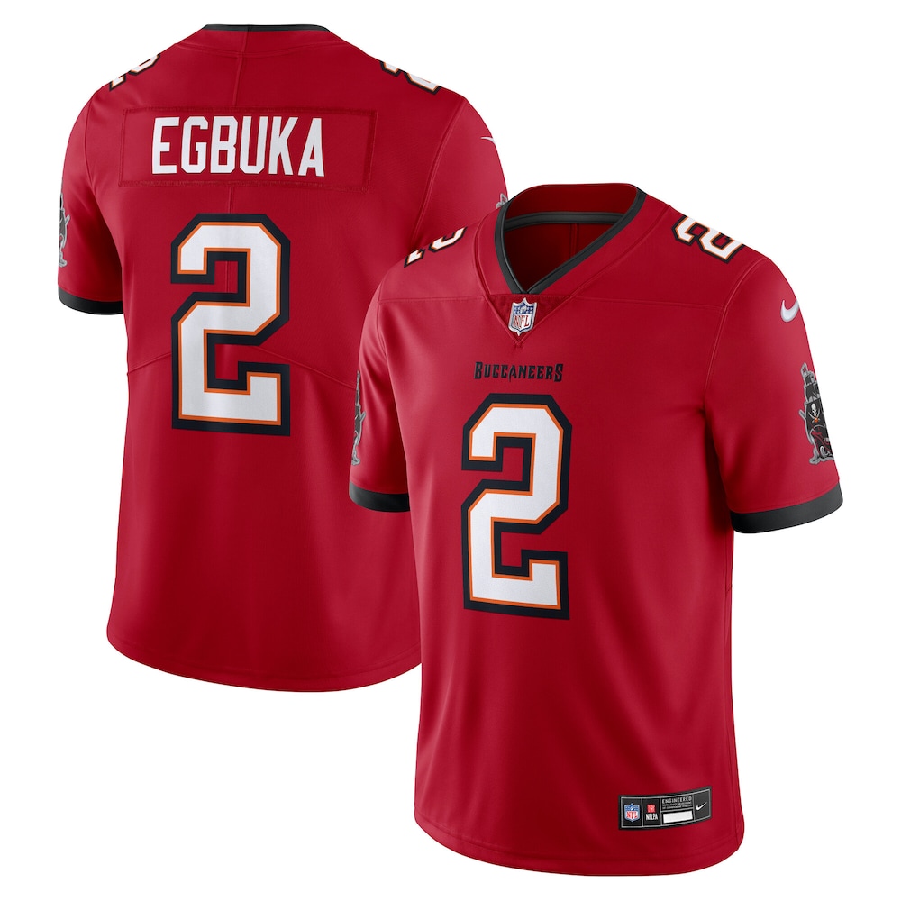Tampa Bay Buccaneers Merch - Men's Emeka Egbuka Vapor Untouchable Stitched Limited Jersey, Red - Best Gift For A Football Lover 1 - Unicasport Tampa Bay Buccaneers Merch - Men's Emeka Egbuka Vapor Untouchable Stitched Limited Jersey, Red - Best Gift For A Football Lover