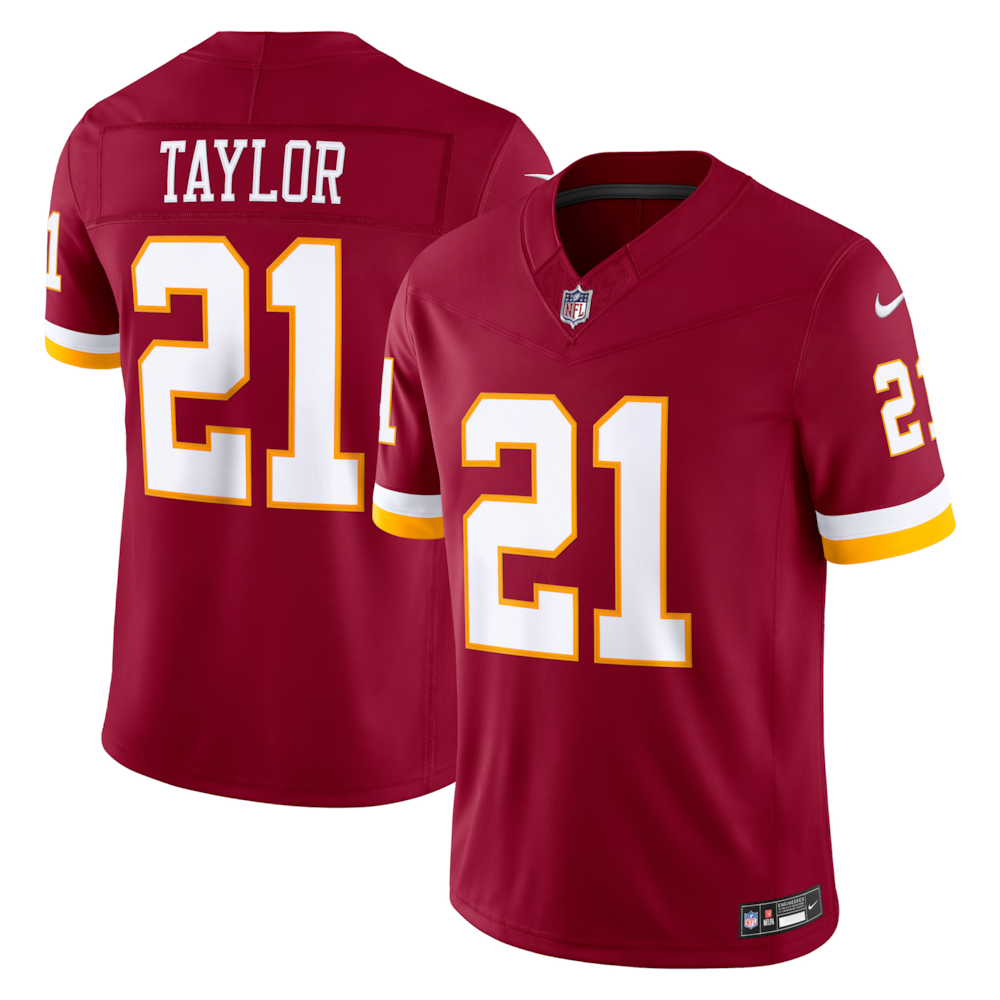 Washington Commanders Merch - Men's Sean Taylor Team Vapor F.U.S.E. Stitched Retired Limited Jersey, Burgundy 1 - Unicasport Washington Commanders Merch - Men's Sean Taylor Team Vapor F.U.S.E. Stitched Retired Limited Jersey, Burgundy
