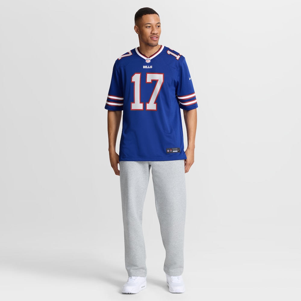 Buffalo Bills Merch - Men's Josh Allen Royal Jersey 1 - Unicasport Buffalo Bills Merch - Men's Josh Allen Royal Jersey