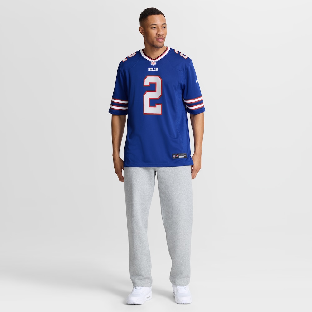 Buffalo Bills Merch - Men's Tyler Bass Royal Jersey 1 - Unicasport Buffalo Bills Merch - Men's Tyler Bass Royal Jersey