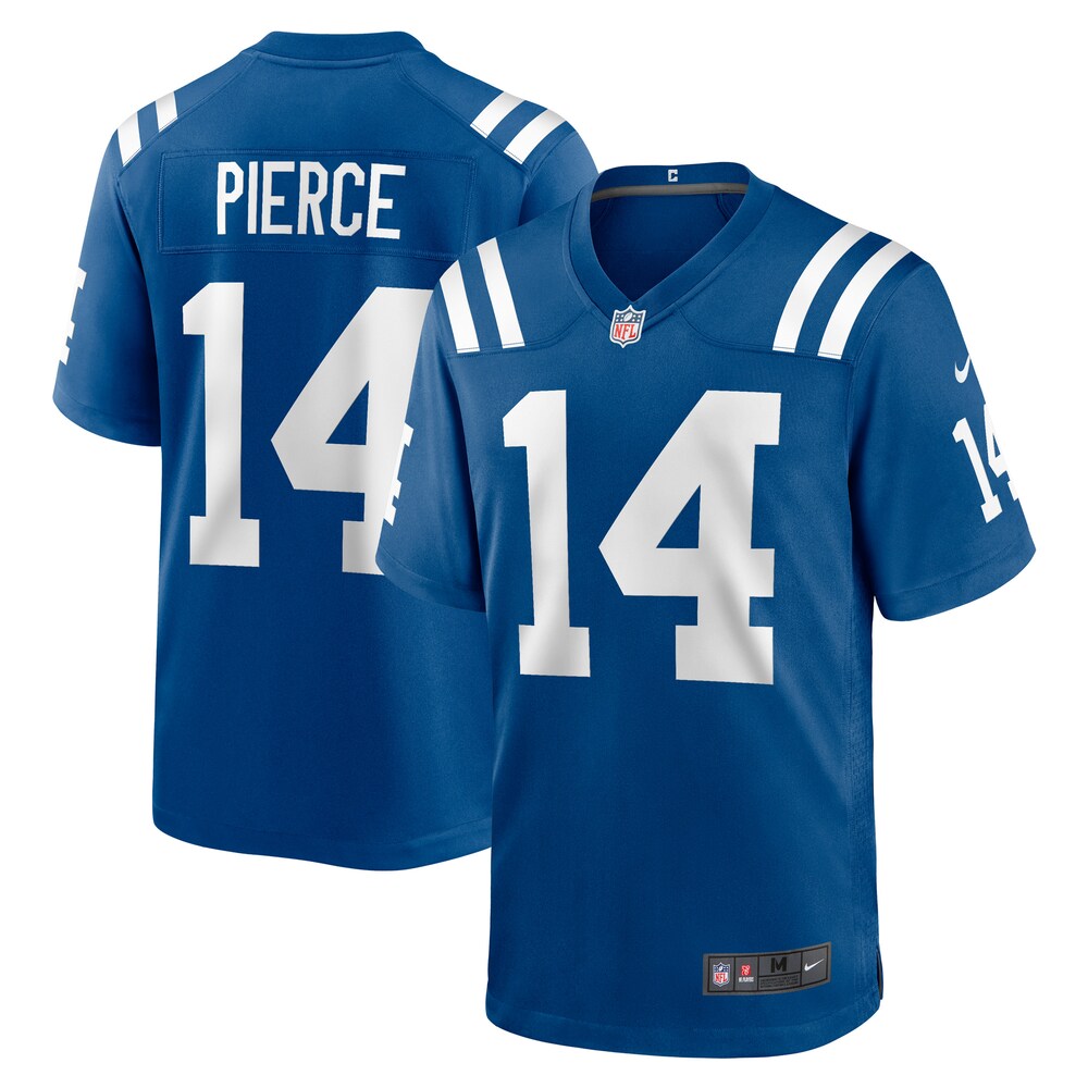 Indianapolis Colts Merch - Men's Alec Pierce Royal Player Game Jersey 1 - Unicasport Indianapolis Colts Merch - Men's Alec Pierce Royal Player Game Jersey