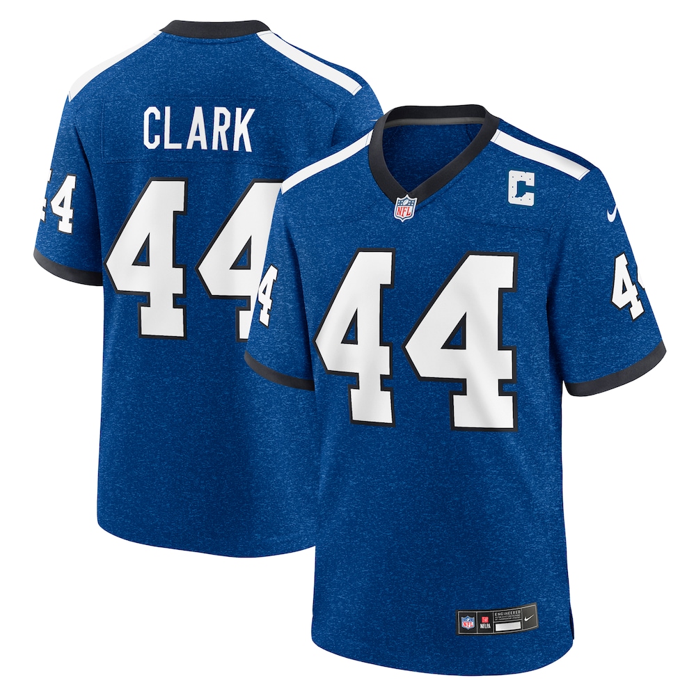 Indianapolis Colts Merch - Men's Dallas Clark Retired Player Alternate Game Jersey, Blue 1 - Unicasport Indianapolis Colts Merch - Men's Dallas Clark Retired Player Alternate Game Jersey, Blue