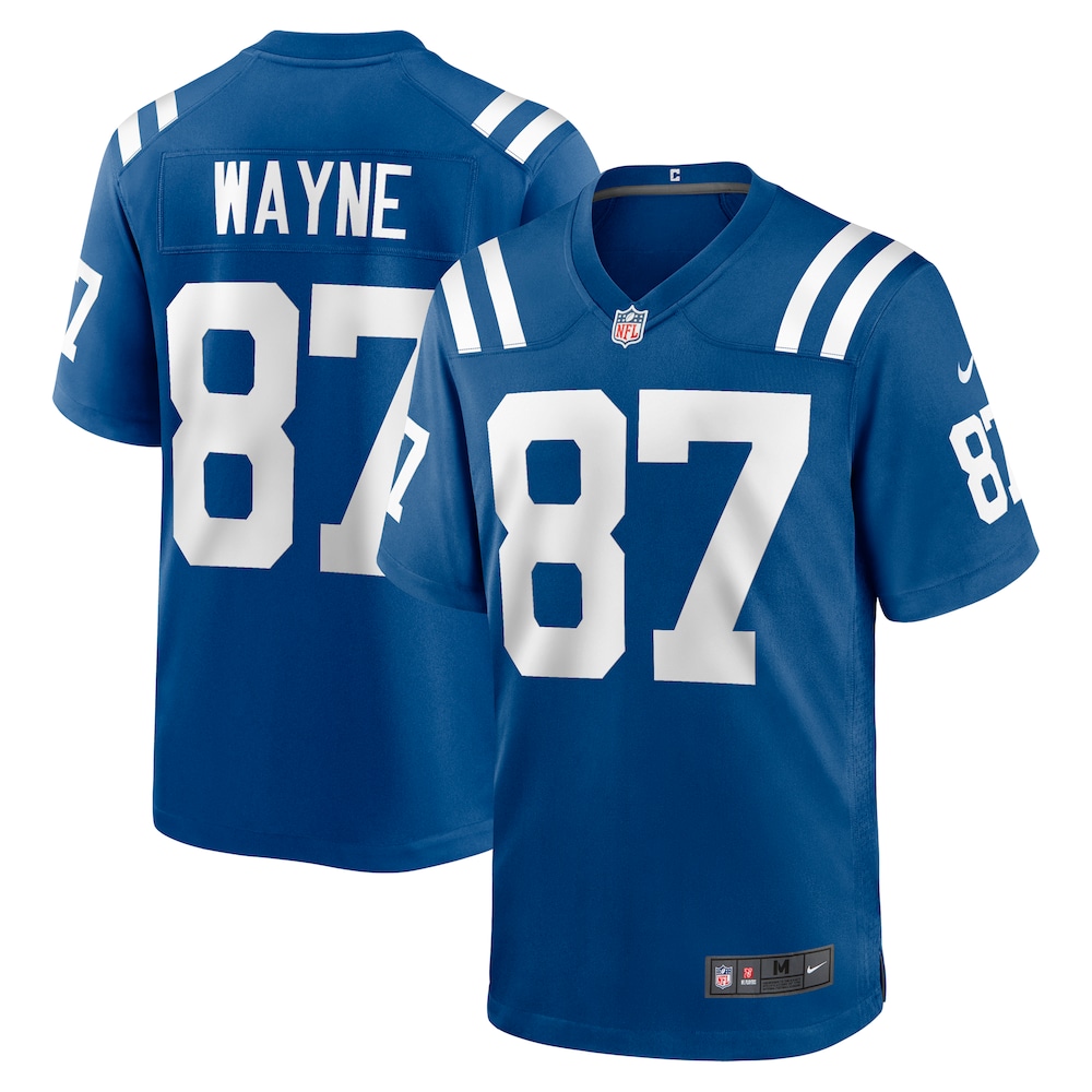 Indianapolis Colts Merch - Men's Reggie Wayne Royal Retired Player Game Jerseys For Men 1 - Unicasport Indianapolis Colts Merch - Men's Reggie Wayne Royal Retired Player Game Jerseys For Men