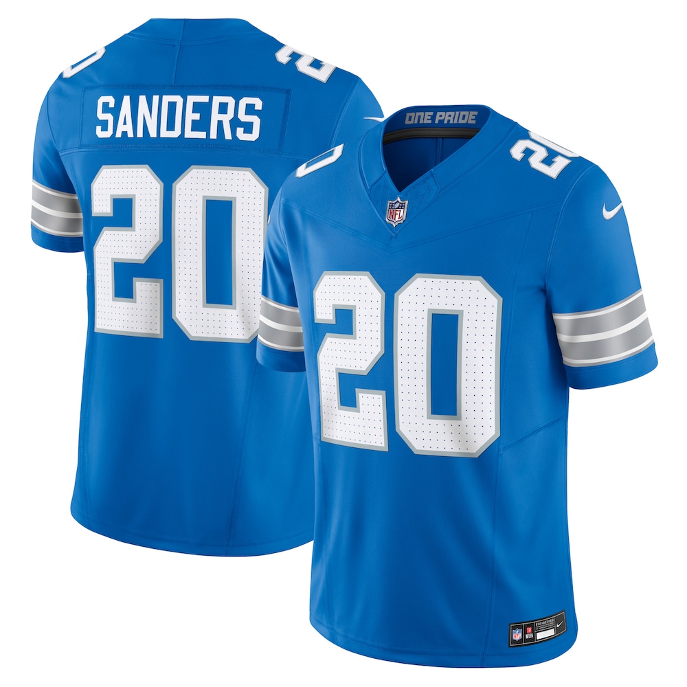 Detroit Lions Merch - Men's Barry Sanders Vapor F.U.S.E. Limited Jersey, Blue 1 - Unicasport Detroit Lions Merch - Men's Barry Sanders Vapor F.U.S.E. Limited Jersey, Blue