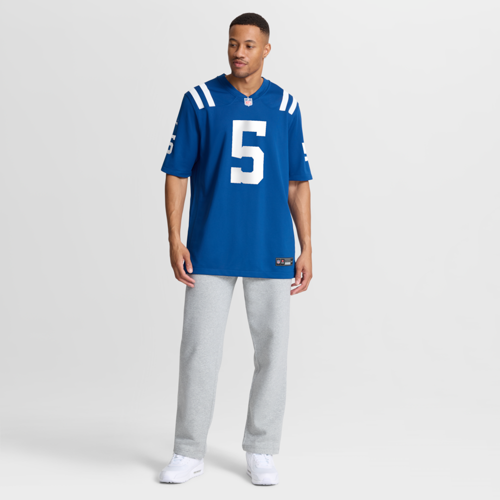 Indianapolis Colts Merch - Men's Anthony Richardson Sr. Royal Team Game Jersey 1 - Unicasport Indianapolis Colts Merch - Men's Anthony Richardson Sr. Royal Team Game Jersey