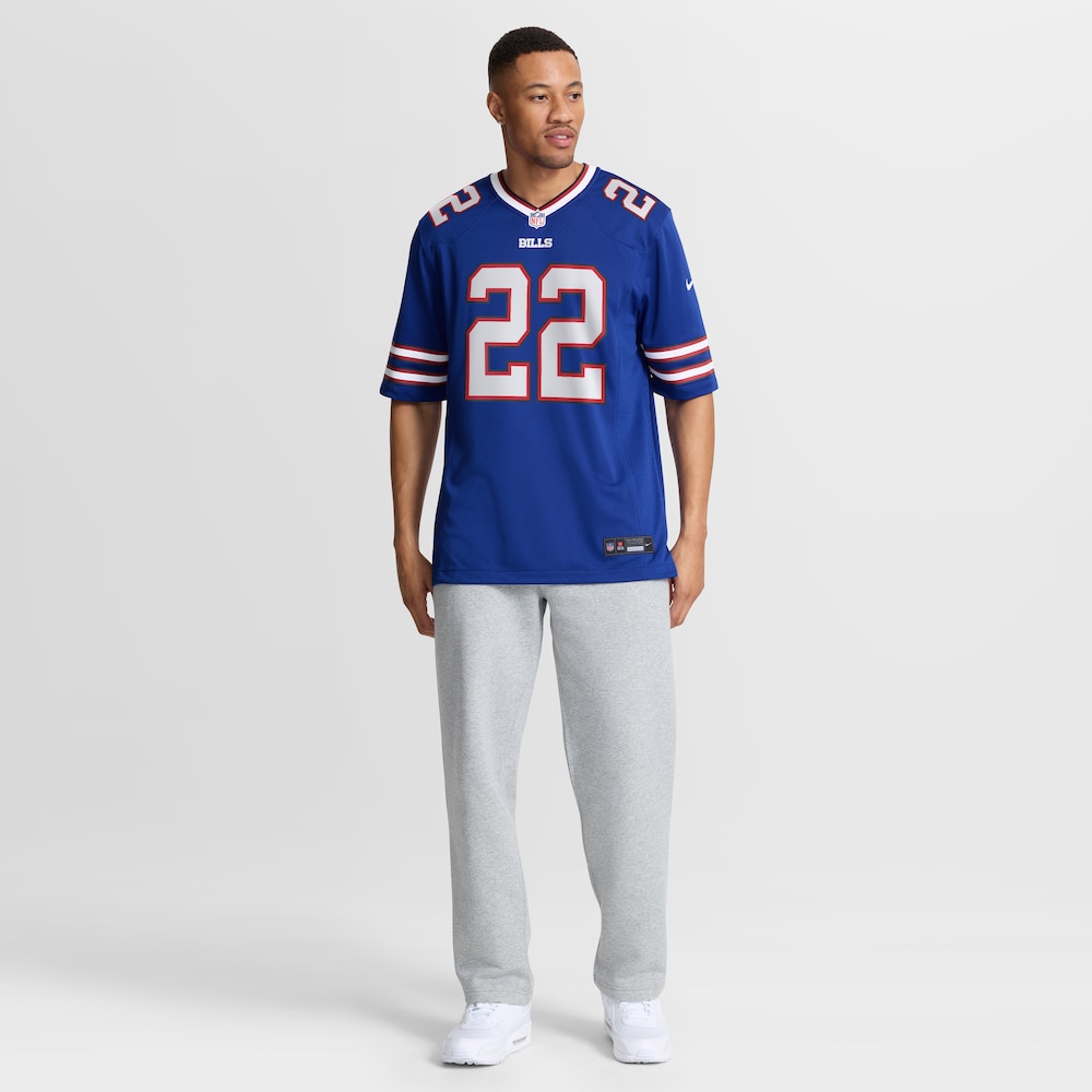 Buffalo Bills Merch - Men's Chauncey Gardner-Johnson Royal Team Game Jersey 1 - Unicasport Buffalo Bills Merch - Men's Chauncey Gardner-Johnson Royal Team Game Jersey