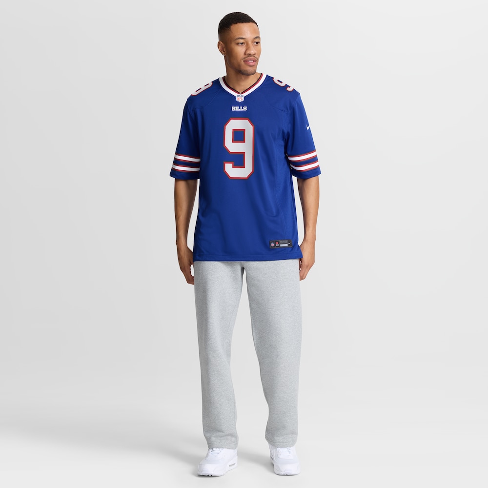 Buffalo Bills Merch - Men's Bradley Chubb Royal Team Game Jersey 1 - Unicasport Buffalo Bills Merch - Men's Bradley Chubb Royal Team Game Jersey