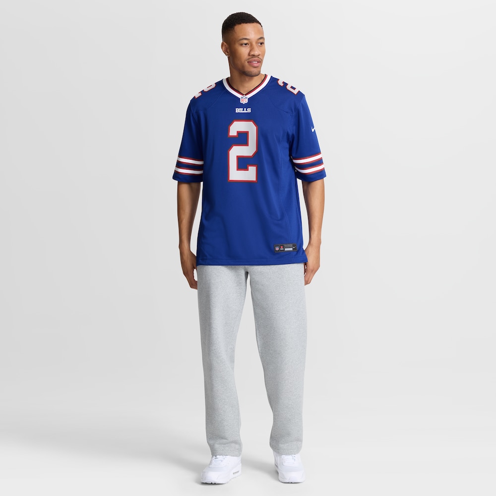 Buffalo Bills Merch - Men's D.J. Moore Royal Game Jersey 1 - Unicasport Buffalo Bills Merch - Men's D.J. Moore Royal Game Jersey