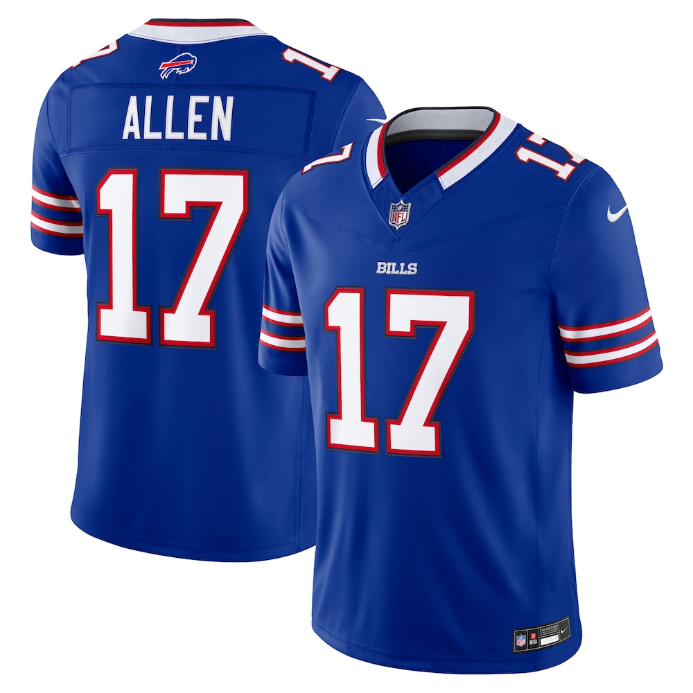 Buffalo Bills Merch - Men's Josh Allen Royal Team Vapor F.U.S.E. Stitched Limited Jersey 1 - Unicasport Buffalo Bills Merch - Men's Josh Allen Royal Team Vapor F.U.S.E. Stitched Limited Jersey