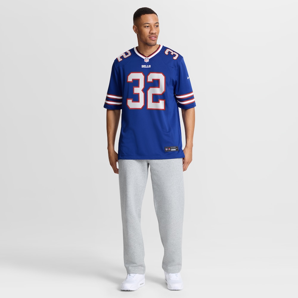 Buffalo Bills Merch - Men's Toriano Pride Jr. Royal Team Game Jersey 1 - Unicasport Buffalo Bills Merch - Men's Toriano Pride Jr. Royal Team Game Jersey