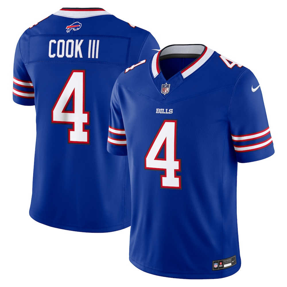 Buffalo Bills Merch - Men's James Cook III Royal Team Vapor F.U.S.E. Stitched Limited Jersey 1 - Unicasport Buffalo Bills Merch - Men's James Cook III Royal Team Vapor F.U.S.E. Stitched Limited Jersey