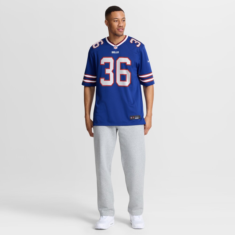 Buffalo Bills Merch - Men's Matthew Judon Royal Team Game Jersey