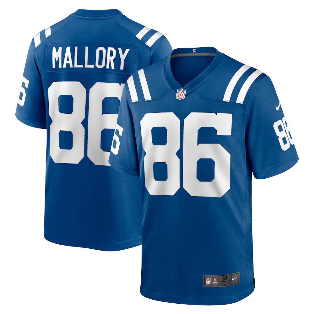 Indianapolis Colts Merch - Men's Will Mallory Royal Team Game Jersey - Best Presents For Football Fans 1 - Unicasport Indianapolis Colts Merch - Men's Will Mallory Royal Team Game Jersey - Best Presents For Football Fans