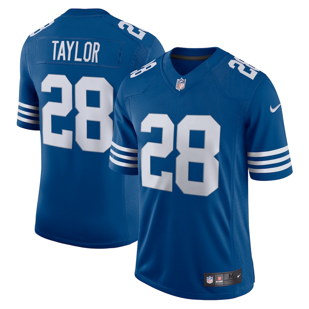 Indianapolis Colts Merch - Men's Jonathan Taylor Royal Alternate Vapor Limited Jersey 1 - Unicasport Indianapolis Colts Merch - Men's Jonathan Taylor Royal Alternate Vapor Limited Jersey