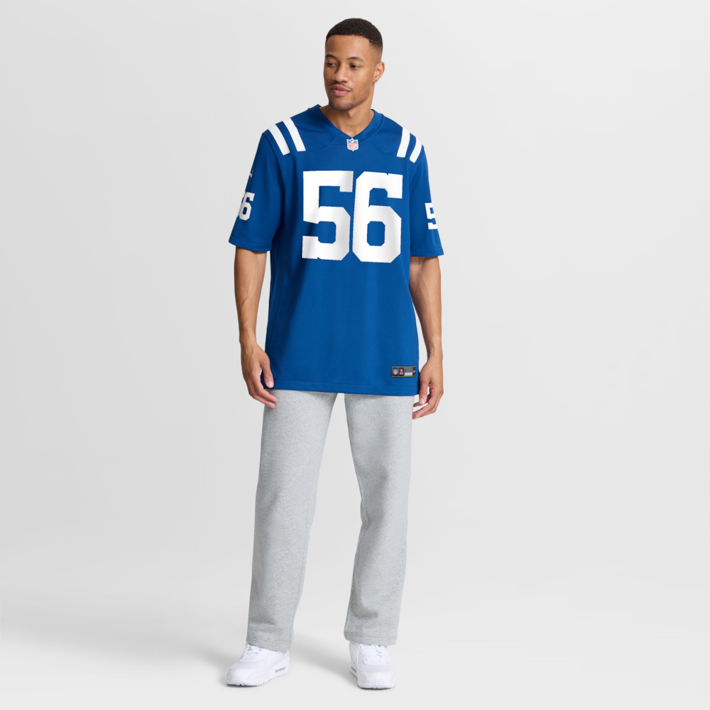 Indianapolis Colts Merch - Men's Quenton Nelson Royal Player Game Jersey 1 - Unicasport Indianapolis Colts Merch - Men's Quenton Nelson Royal Player Game Jersey
