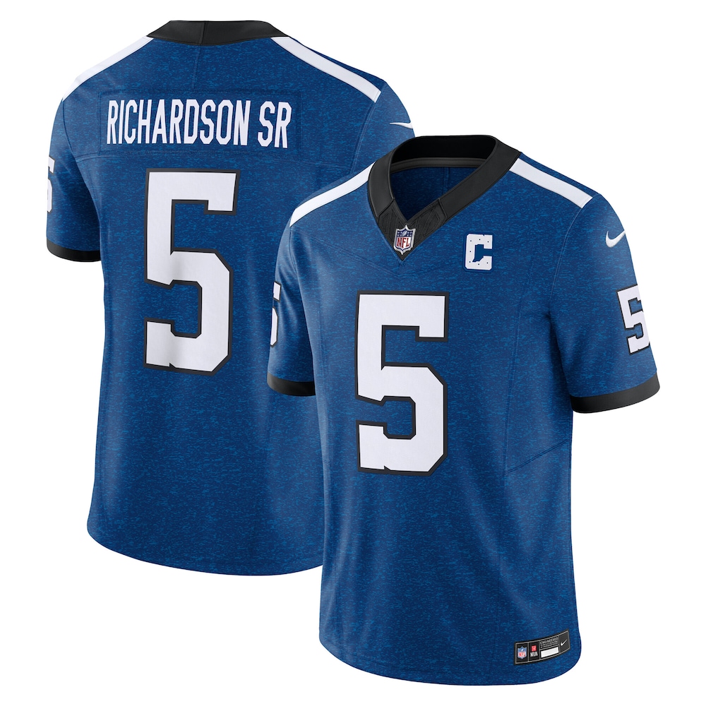 Indianapolis Colts Merch - Men's Anthony Richardson Royal Vapor F.U.S.E. Limited Jersey 1 - Unicasport Indianapolis Colts Merch - Men's Anthony Richardson Royal Vapor F.U.S.E. Limited Jersey