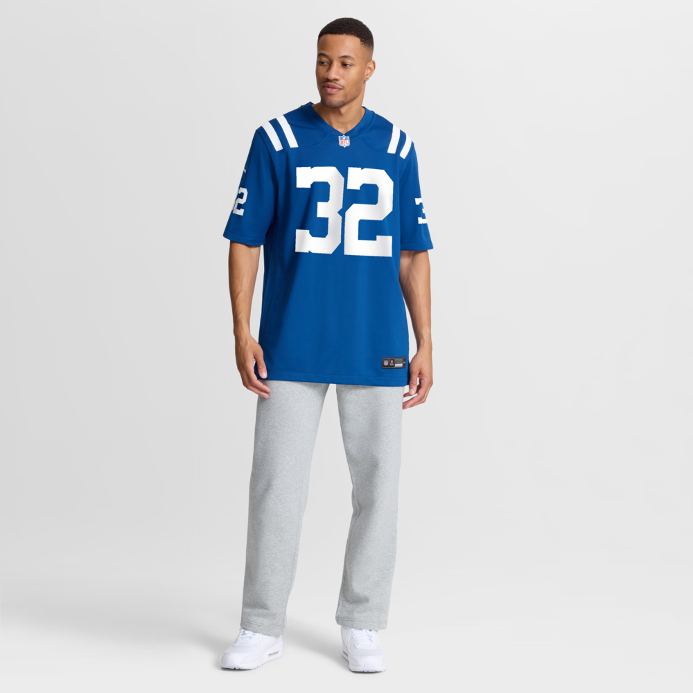 Indianapolis Colts Merch - Men's Daniel Scott Royal Team Game Jersey 1 - Unicasport Indianapolis Colts Merch - Men's Daniel Scott Royal Team Game Jersey