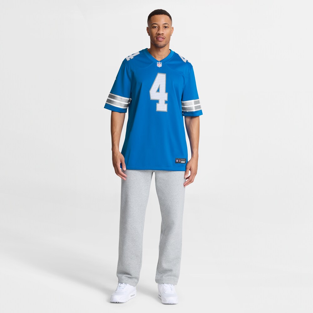 Detroit Lions Merch - Men's D.J. Reed Team Game Jersey, Blue For Adults 1 - Unicasport Detroit Lions Merch - Men's D.J. Reed Team Game Jersey, Blue For Adults