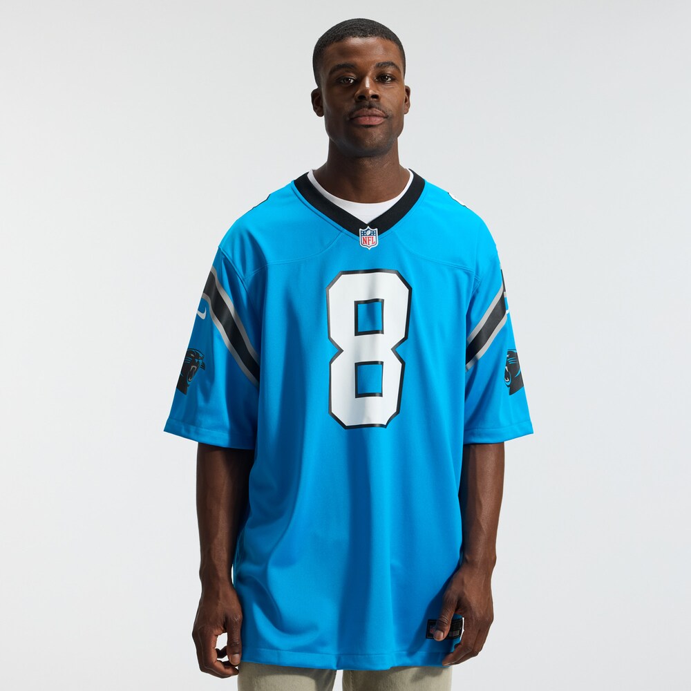Carolina Panthers Merch - Men's Jaycee Horn Alternate Game Jersey, Blue 1 - Unicasport Carolina Panthers Merch - Men's Jaycee Horn Alternate Game Jersey, Blue