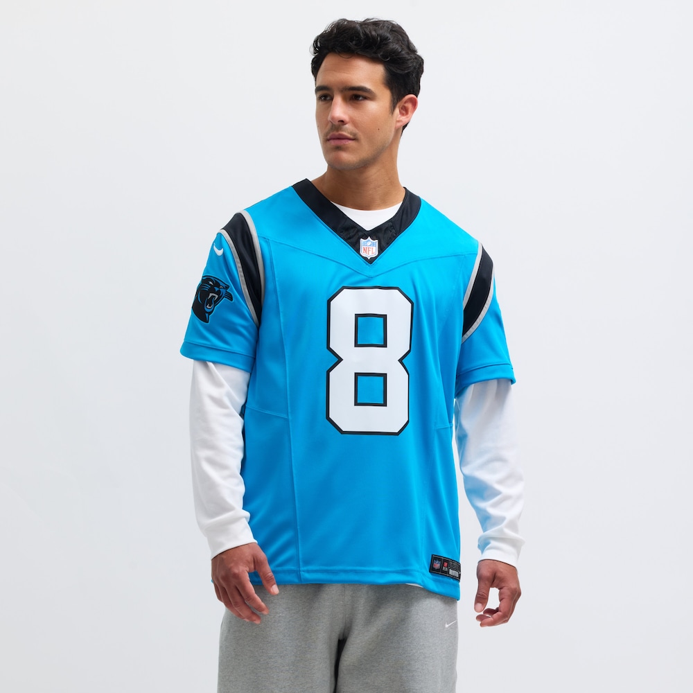 Carolina Panthers Merch - Men's Jaycee Horn Vapor F.U.S.E. Limited Jersey, Blue 1 - Unicasport Carolina Panthers Merch - Men's Jaycee Horn Vapor F.U.S.E. Limited Jersey, Blue