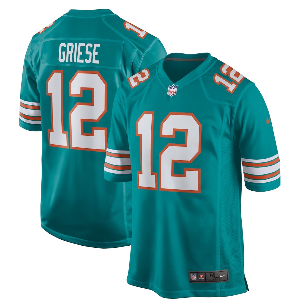Miami Dolphins Merch - Men's Bob Griese Aqua Retired Player Jersey - Best Gift For A Football Lover 1 - Unicasport Miami Dolphins Merch - Men's Bob Griese Aqua Retired Player Jersey - Best Gift For A Football Lover