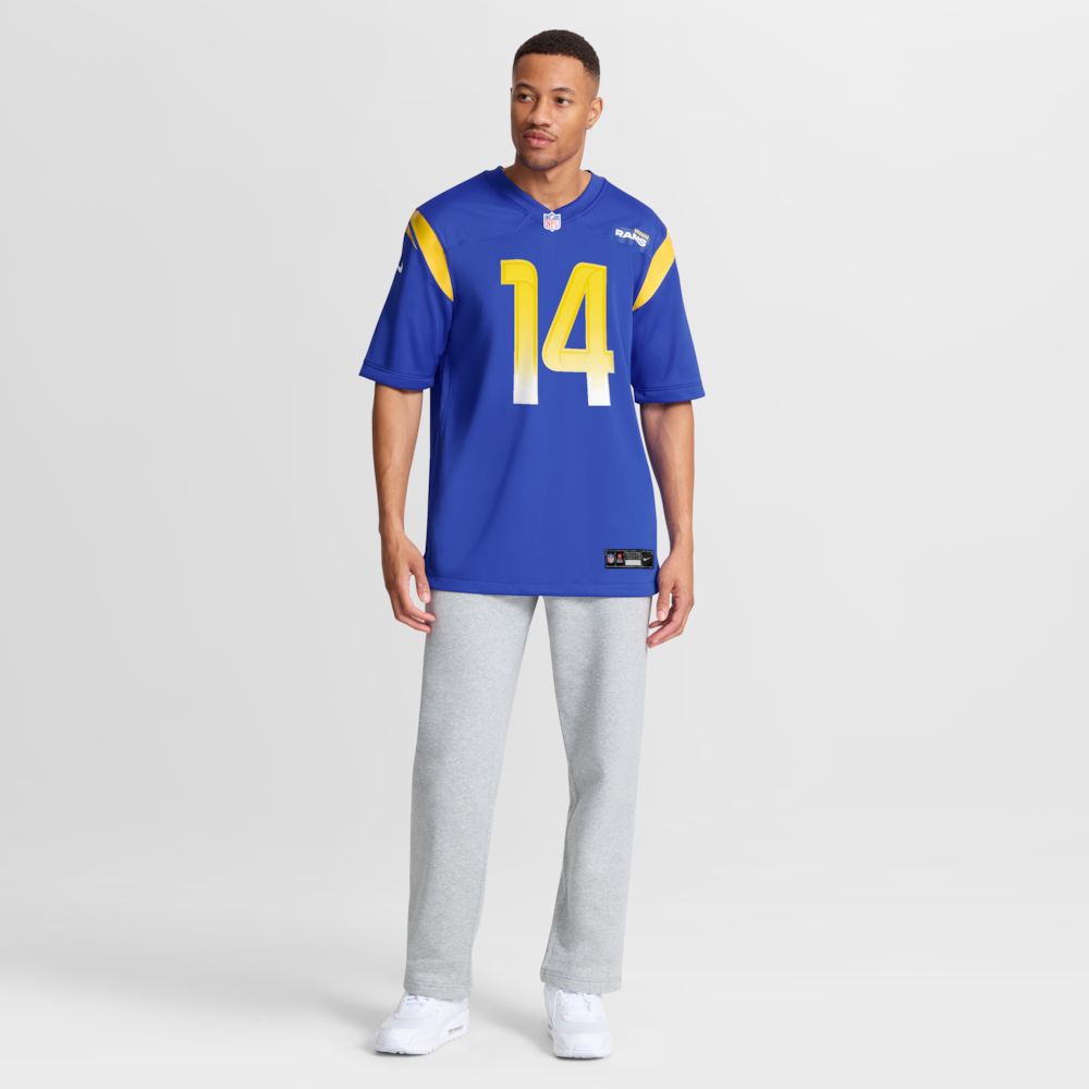 Los Angeles Rams Merch - Men's Cobie Durant Royal Jersey 1 - Unicasport Los Angeles Rams Merch - Men's Cobie Durant Royal Jersey