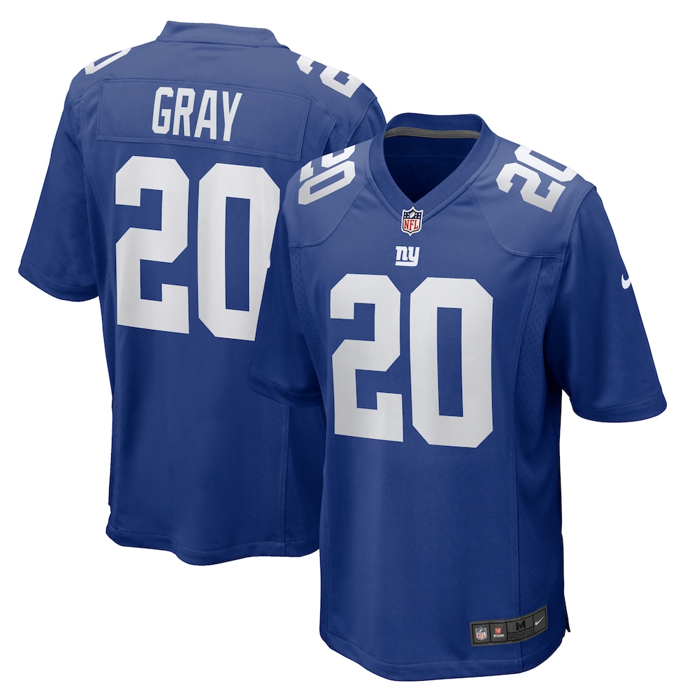 New York Giants Merch - Men's Eric Gray Royal Team Game Jersey 1 - Unicasport New York Giants Merch - Men's Eric Gray Royal Team Game Jersey