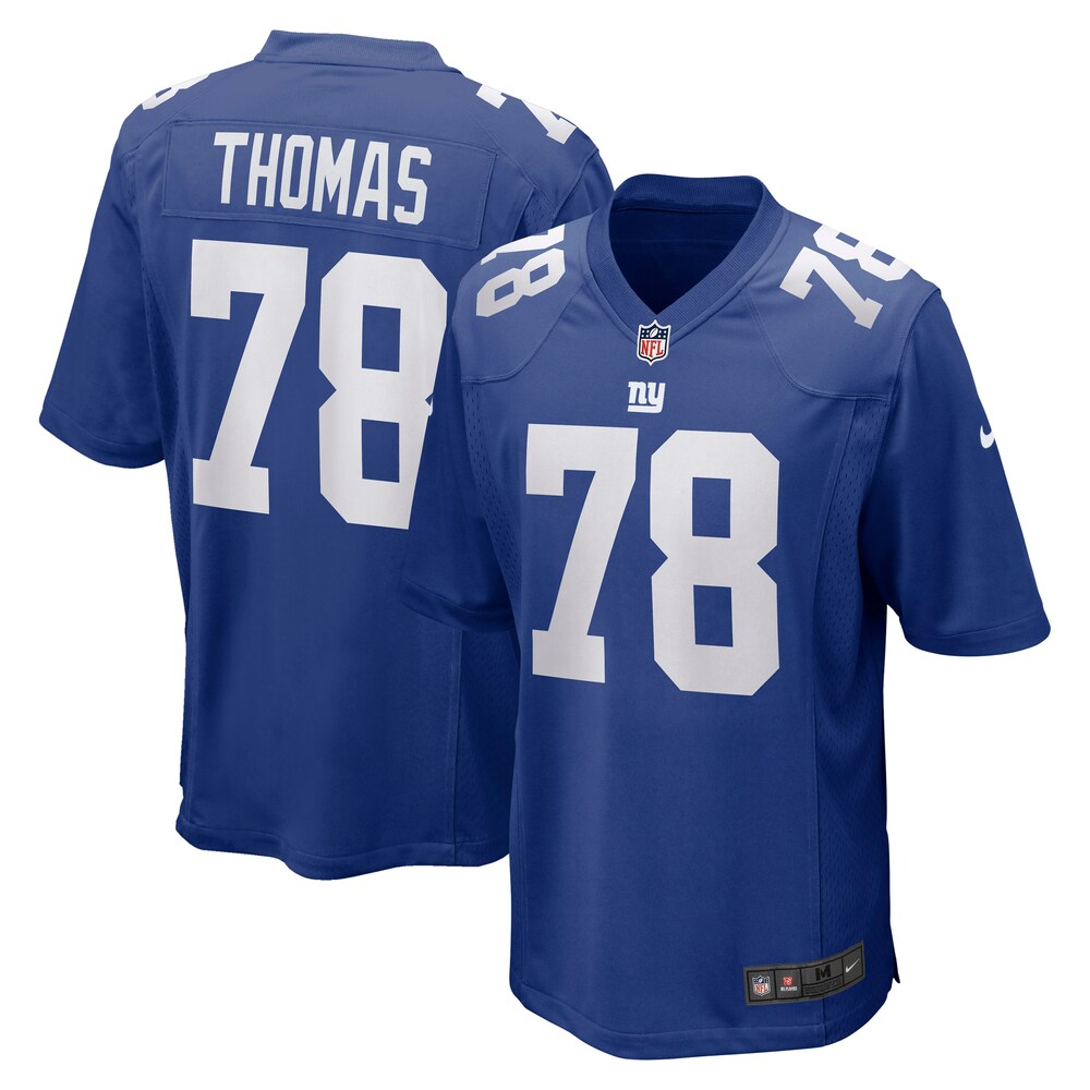 New York Giants Merch - Men's Andrew Thomas Royal Player Game Jersey 1 - Unicasport New York Giants Merch - Men's Andrew Thomas Royal Player Game Jersey