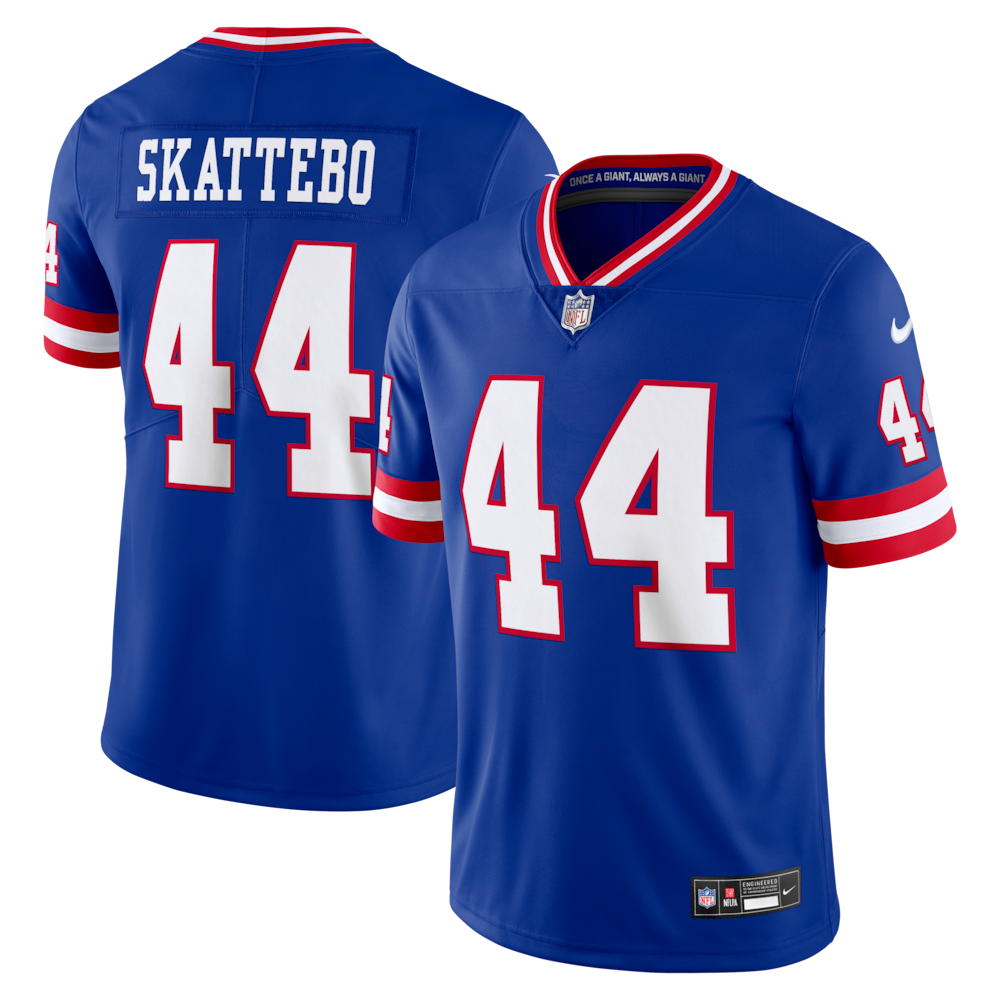 New York Giants Merch - Men's Cam Skattebo Royal Legacy Vapor Untouchable Stitched Limited Jersey 1 - Unicasport New York Giants Merch - Men's Cam Skattebo Royal Legacy Vapor Untouchable Stitched Limited Jersey