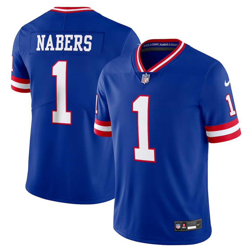 New York Giants Merch - Men's Malik Nabers Royal Alternate 2 Legacy Vapor Untouchable Limited Jersey 1 - Unicasport New York Giants Merch - Men's Malik Nabers Royal Alternate 2 Legacy Vapor Untouchable Limited Jersey