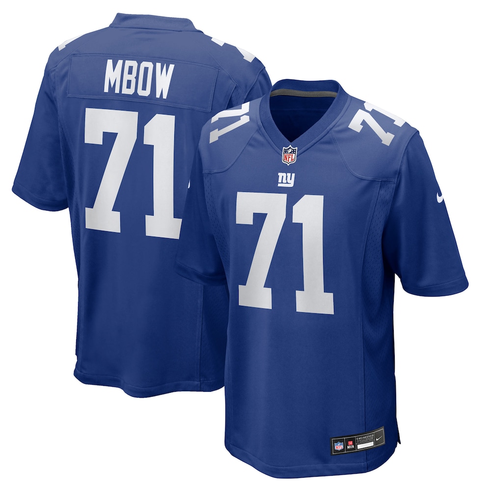 New York Giants Merch - Men's Marcus Mbow Royal Team Game Jerseys For Men 1 - Unicasport New York Giants Merch - Men's Marcus Mbow Royal Team Game Jerseys For Men